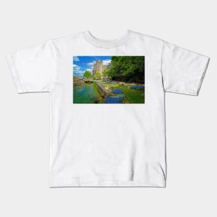 Westgate Towers and Gardens, Canterbury Kids T-Shirt